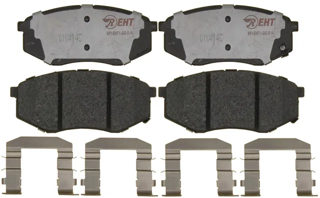 EHT1447H – R/M BRAKES Brake Pad, OE Replacement Hybrid Technology Includes Mounting Hardware